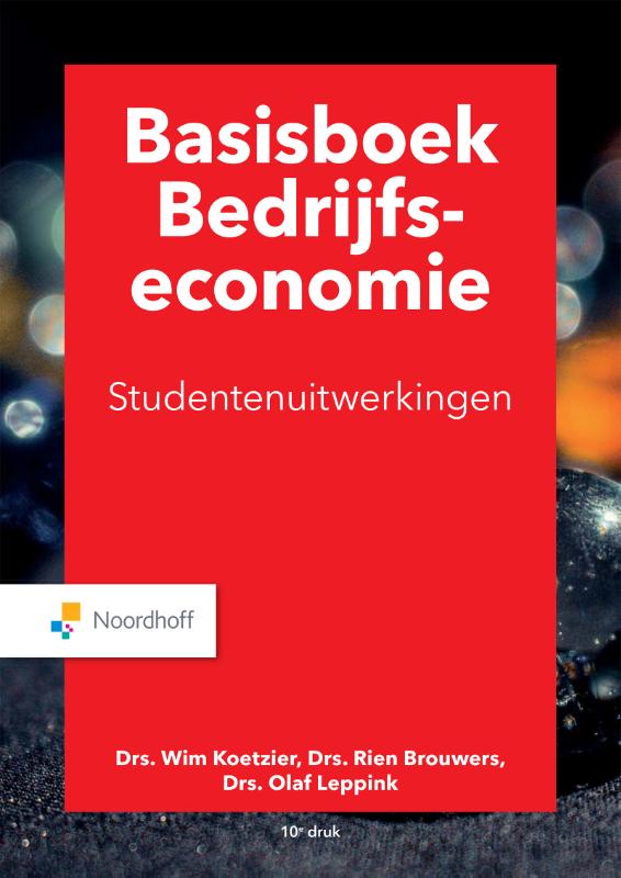 Basisboek bedrijfseconomie ...