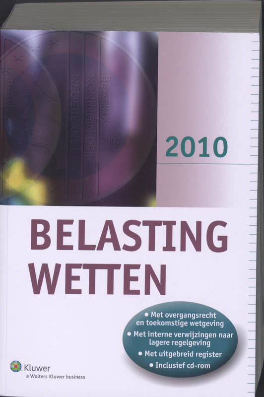Belastingwetten / 2010 + Cd...