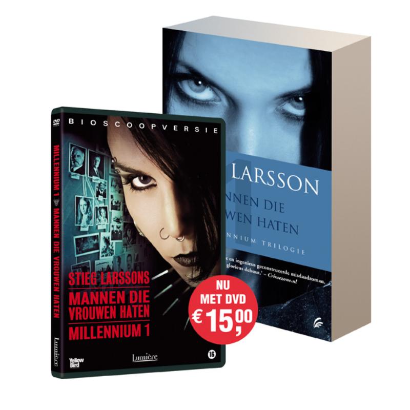 Stieg Larsson - Mannen die vrouwen haten + DVD