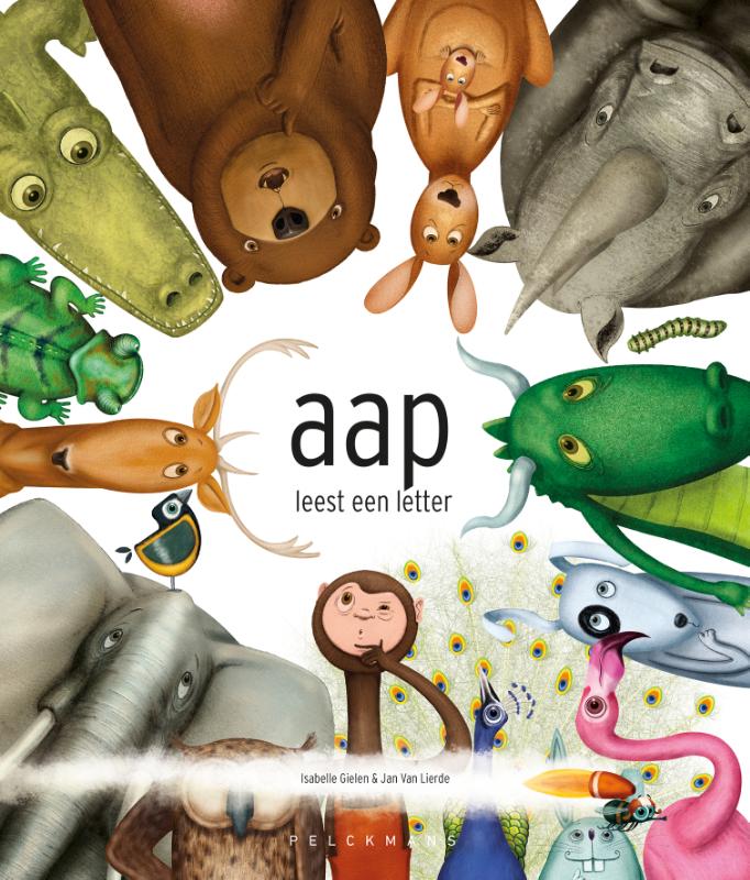 Isabelle Gielen - Aap leest een letter