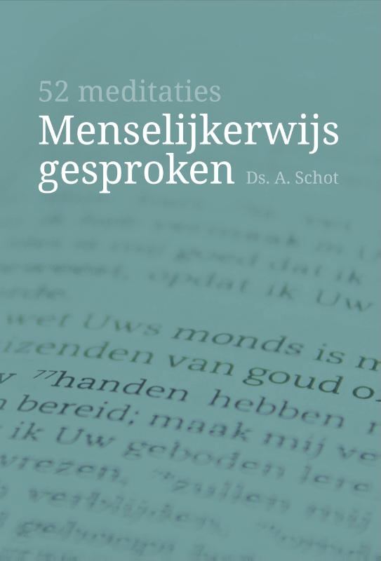Menselijkerwijs gesproken